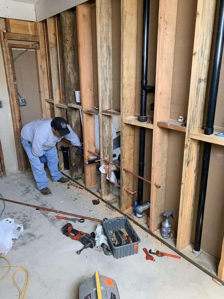 Commercial rough-in plumbing for Water Heater Replacement in Magnolia Park